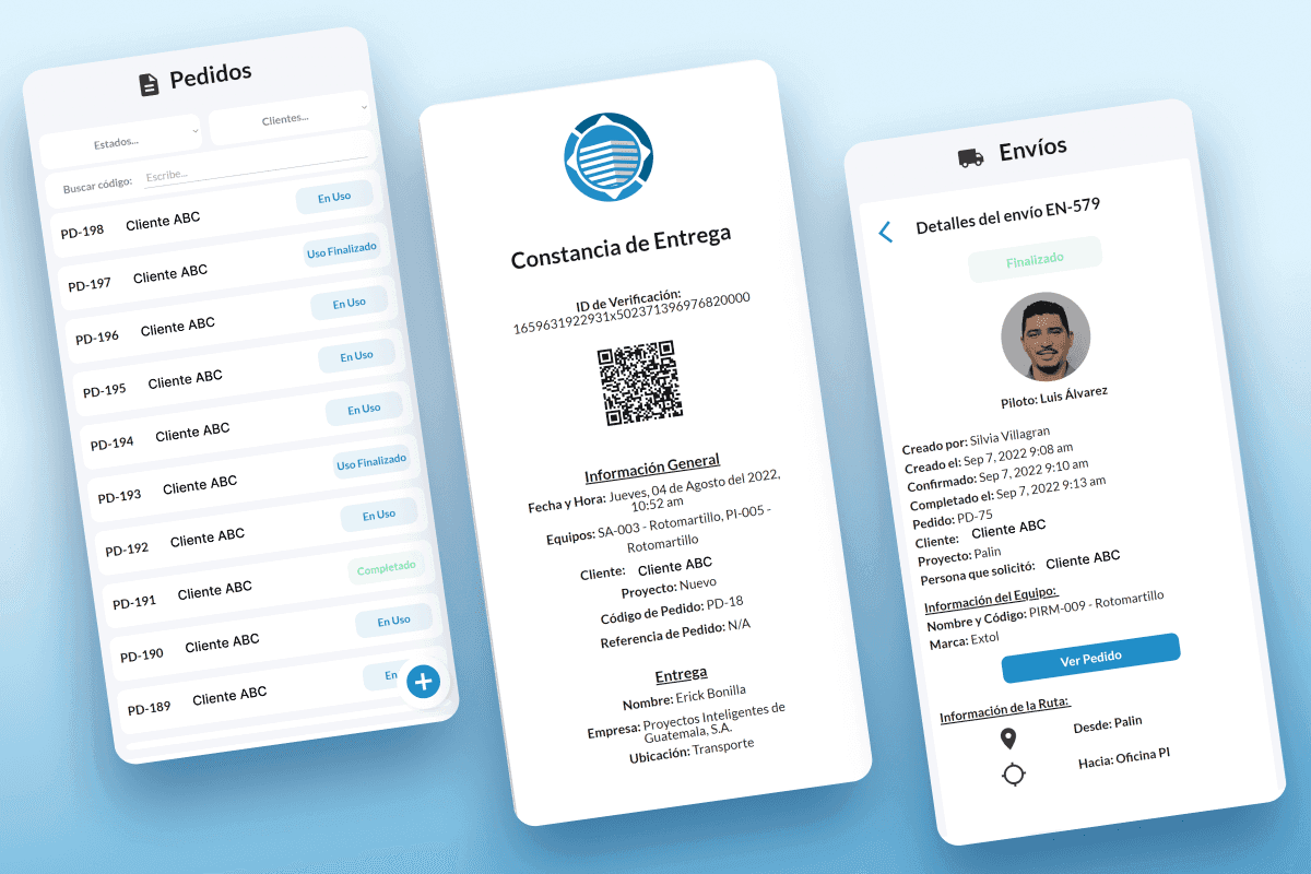 Transformación digital en logística de equipos de construcción
