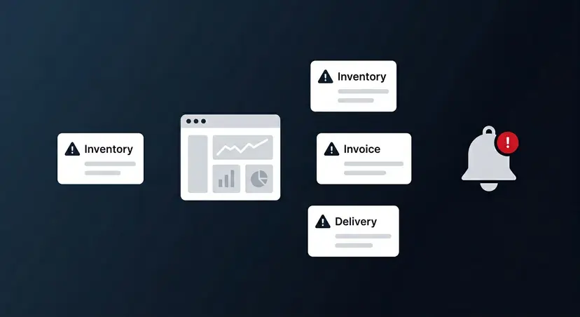 Cómo construir un sistema de alertas operativas para tu empresa sin contratar más personal